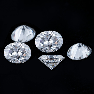 Vente en gros de moissanite en vrac Diamant GRA pierres D EF Couleur 1mm-8mm Pour faire des bijoux