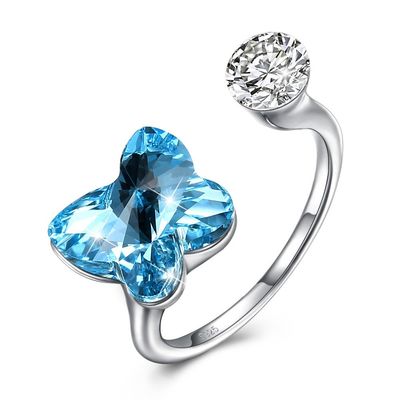 Papillon Sterling Silver Jewelry Rings