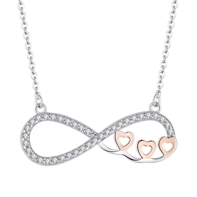 YASVITTI en gros Collier en argent personnalisé haut de gamme Collier rose doré enduit de cœur Chaîne de collier pour bijoux