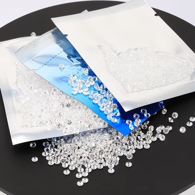AAAAA 5A Étoile blanche claire de coupe de qualité résistante à la chaleur pierres précieuses en zirconium cube lâche