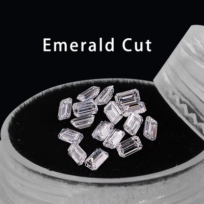 0.8-3.3mm Ronde Coupe Brillante Homme Fait Diamant Moissanite DEF VVS VS Diamant Cultivé en Laboratoire