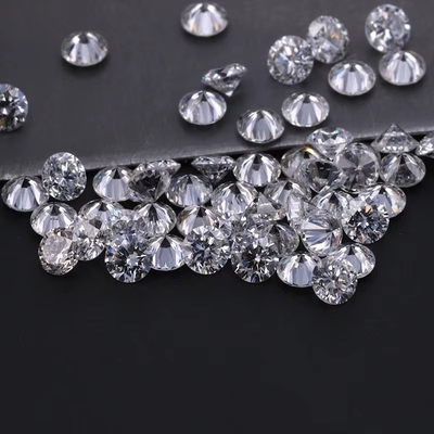 0.8-3.3mm Ronde Coupe Brillante Homme Fait Diamant Moissanite DEF VVS VS Diamant Cultivé en Laboratoire