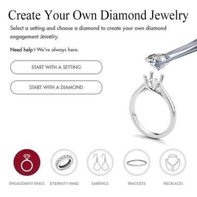 1 carat HPHT CVD Diamant DEF Couleur VS VVS Ronde Coupe brillante en laboratoire Diamant en vrac