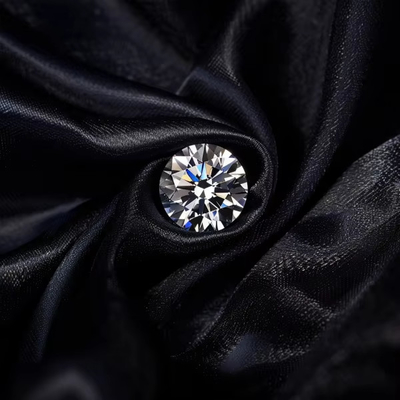 5 mm-20 mm VVS1 Blanc, découpé en moissanite, à l'aide d'un traitement thermique pour les boucles d'oreilles