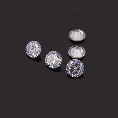 Petit collier en moissanite en argent à perles lâches à petites facettes pour la conception de bijoux