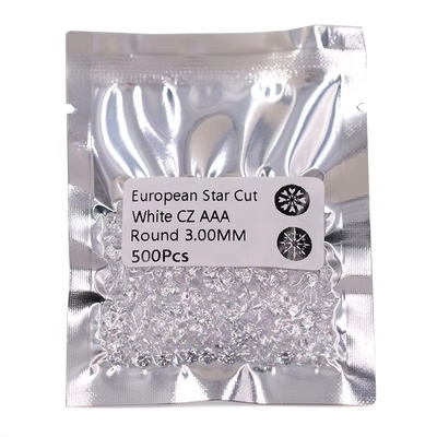 Petit collier en moissanite en argent à perles lâches à petites facettes pour la conception de bijoux