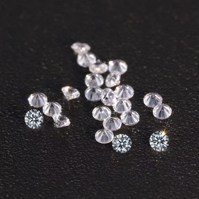 1000 pièces par paquet 5A Melee Blanc CZ pierre libre cube Zirconia pour les bijoux de femmes Moissanite