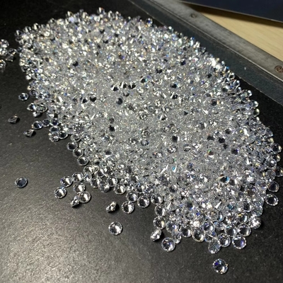 5A Qualité 1000 pièces/sac 1 mm - 3,0 mm pierres précieuses blanc cube Zirconia pour bijoux