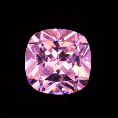 La princesse coupe vivante jaune Mosanita VVS Loose Émeraude Moissanite Diamant moissanite anneaux rose moissanite alliance