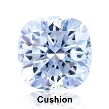 Des boucles d'oreilles en moissanite diamant cœur princesse Asscher coussin rond coupe brillante Charles VVS pierre précieuse