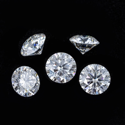 Vente en gros de moissanite en vrac Diamant GRA pierres D EF Couleur 1mm-8mm Pour faire des bijoux