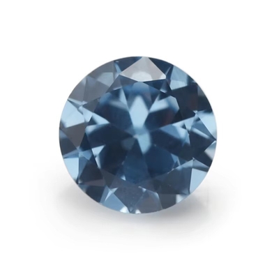 Des pierres précieuses en zirconium cube synthétique pour les bijoux pierre de naissance en coupe ronde 4 mm-10 mm