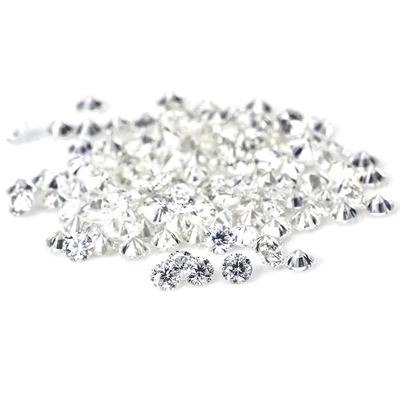 Moissanite en forme ronde coupée par carat DEF Moissanite de petite taille VVS1 cultivée en laboratoire Diamant de forme carrée