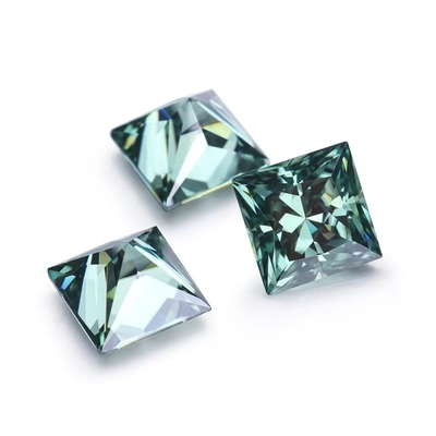 Coupe de princesse 5.5x5.5mm Moissanite 1 carat Couleurs VVS Carré Brillant Diamant lâche
