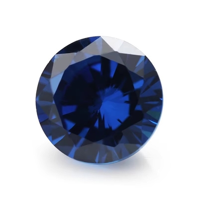 Pièces en gros 3A Couleur Cz Petite taille Ronde Coupe de 0,8 mm à 3 mm Pierre précieuse en vrac Cubique synthétique Zirconia à vendre