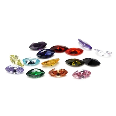 8x4mm Marquise en forme de pierre CZ Idéal pour la fabrication de bijoux et les bagues de mariage pour hommes