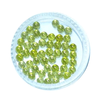 Peridot couleurs roses CZ Perles synthétiques Cube Zirconia pierre précieuse en vrac Pour boucles d'oreilles en diamant