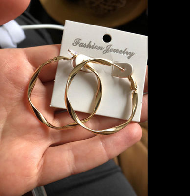 18k or Sterling Silver Jewelry Earrings