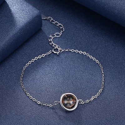 GV libre de 9.45in 0.08oz Sterling Silver Slider Bracelets Lead 925 Sterling Silver Bracelet