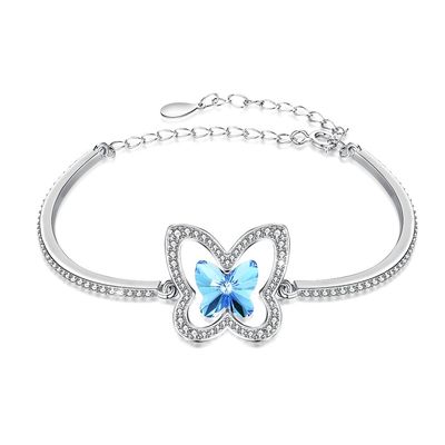 Fiancée Sterling Silver Slider Bracelets