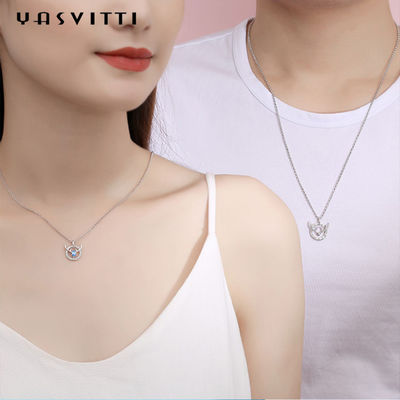 ODM pendant d'Antler de cerfs communs de 15.7in 8g Sterling Silver Jewelry Necklaces Lovers