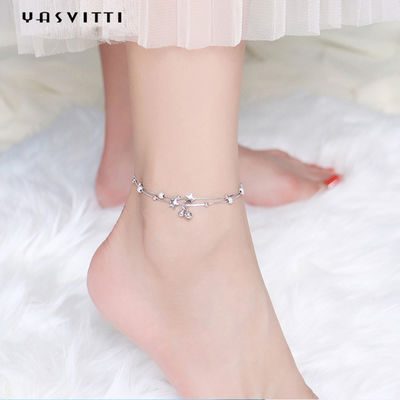 feuille Rose Gold Bracelet de 0.99m 0.14oz Sterling Silver Jewelry Bracelets CZ quatre