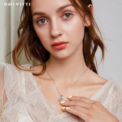 collier aigu d'étoile du coeur six de 1.2x2cm 2.2g Sterling Silver Jewelry Necklaces S925