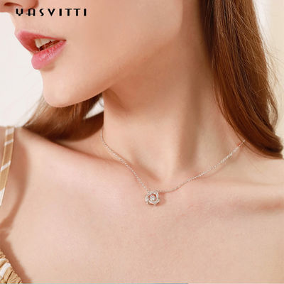 2g collier 1.64ft de zircone de la fiancée 18k Sterling Silver Pendant Necklace Cubic