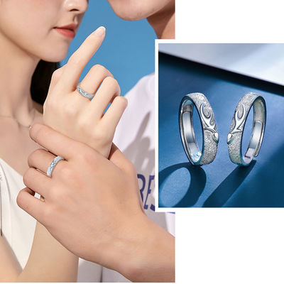 18.33mm 2,6 bande de noces d'argent simple de Sterling Silver Jewelry Rings S990 de gramme