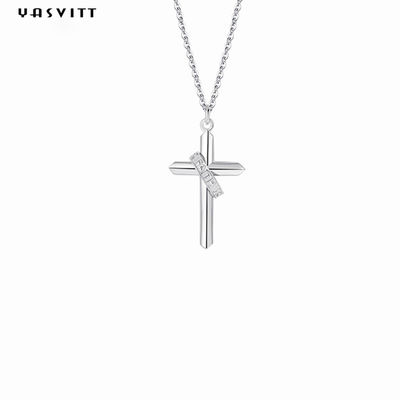 0.5M 1,92 grammes Sterling Silver Necklace Chains 24k nickellent le collier à chaînes croisé libre