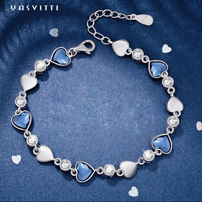 ODM argenté de bracelet de charme de cru de 0.19m 0.83in Sterling Silver Jewelry Bracelets