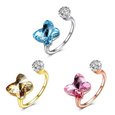 Papillon Sterling Silver Jewelry Rings
