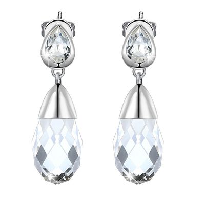 l'or de 0.2oz Sterling Silver Jewelry Earrings 14k a plaqué des boucles d'oreille de baisse de l'eau