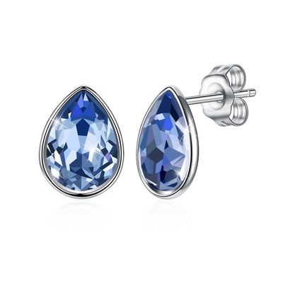 Rose Sterling Silver Jewelry Earrings de femmes