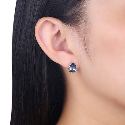 Rose Sterling Silver Jewelry Earrings de femmes