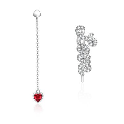 boucles d'oreille à longue chaîne de Hanoucca de longue de baisse de l'or 7.2g de 2.28ft fiancée à chaînes de boucles d'oreille
