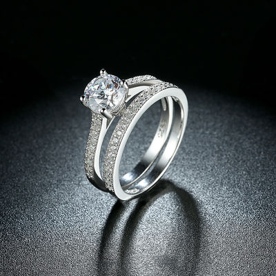 Diamond Moissanite Round Shape 1mm à la couleur E-F de 15mm D GH IJ pour pour toujours des bijoux pour le mariage