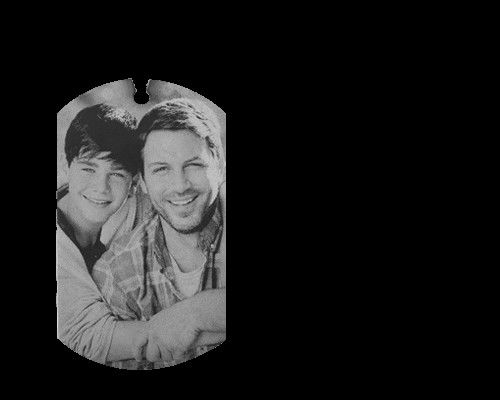 l'OEM pendant de collier d'image faite sur commande de 0.11oz 1.12in a gravé des colliers de portrait