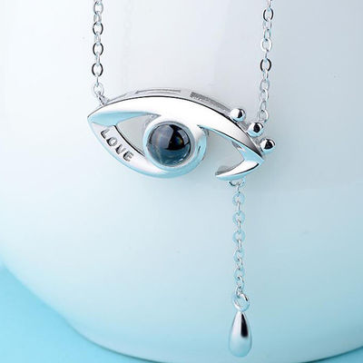 3,9 ODM de collier de projection du gramme 0.48X0.84in Angel Eyes Necklace Custom Light