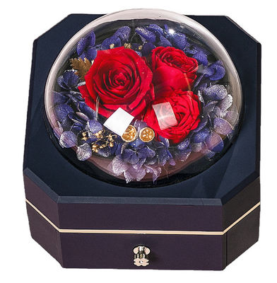 L'OEM a réutilisé le plastique 115×115×110mm de boîte-cadeau des bijoux 0.406kg