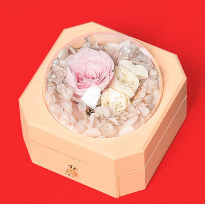 L'OEM a réutilisé le plastique 115×115×110mm de boîte-cadeau des bijoux 0.406kg